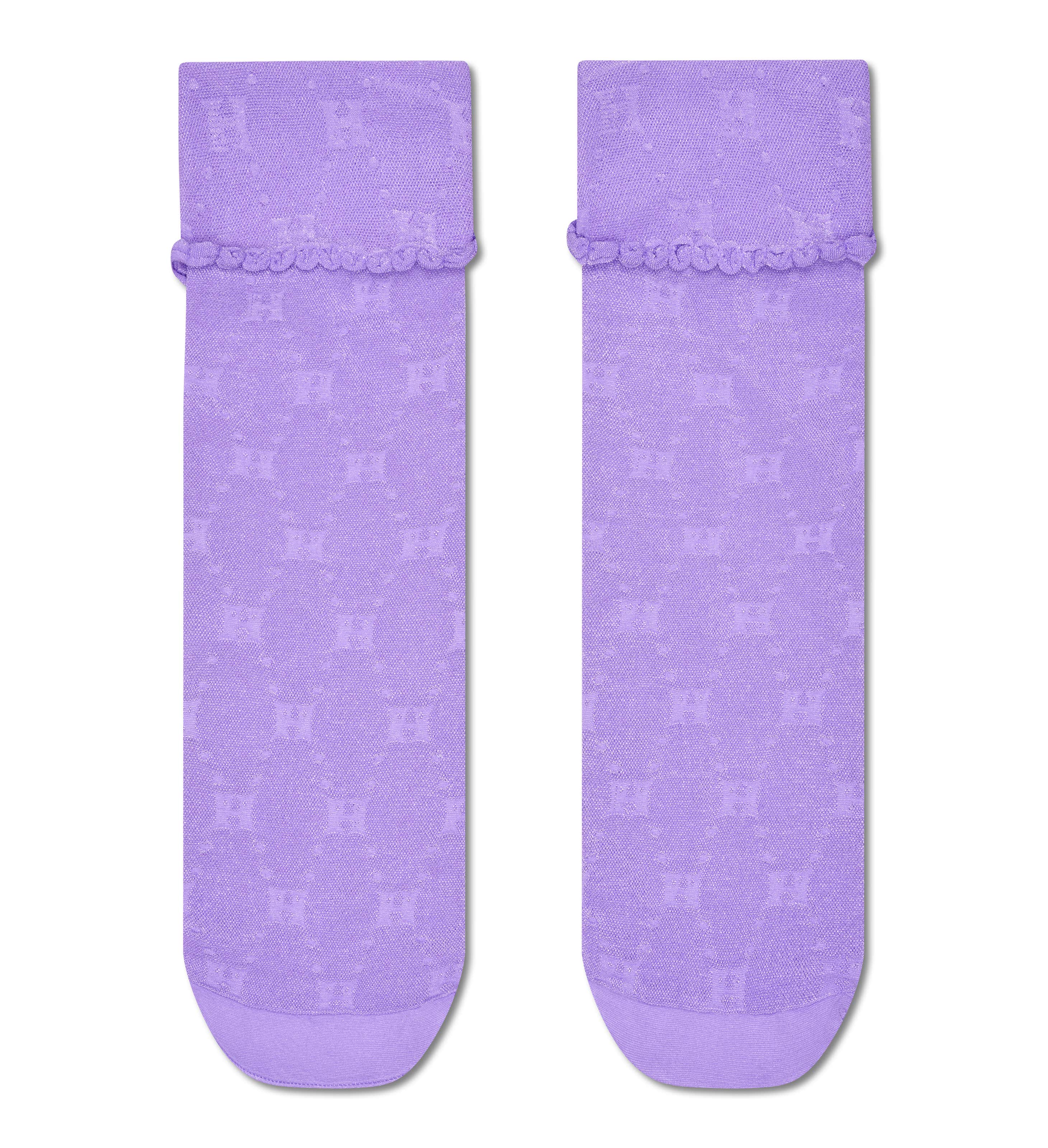 H Monogram Mini Crew Sock